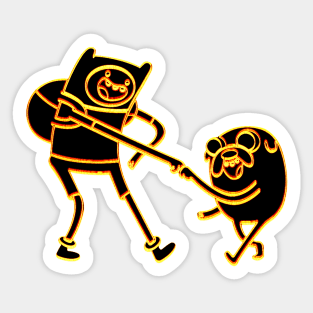 Adventure Time Finn & Jake Sticker